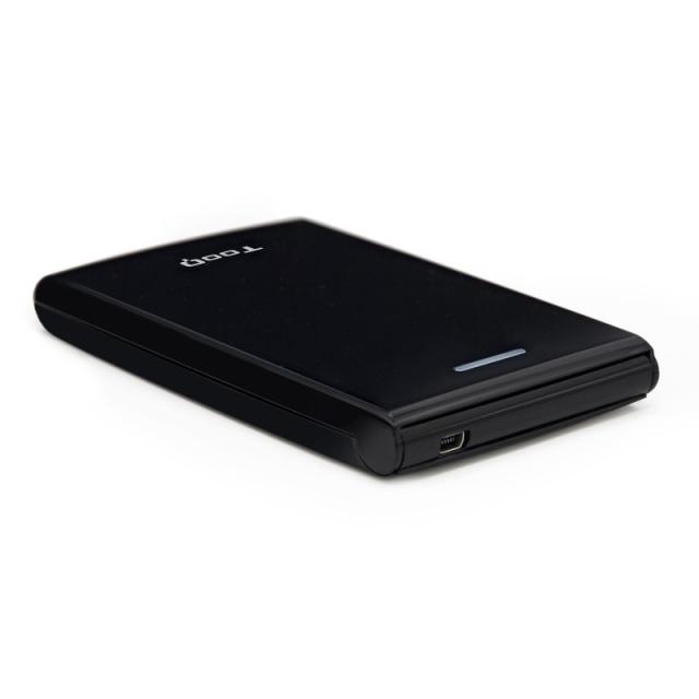 TooQ - CAJA HDD 2,5" SATA A USB 2.0/USB 3.0 NEGRA - TQE-2526B