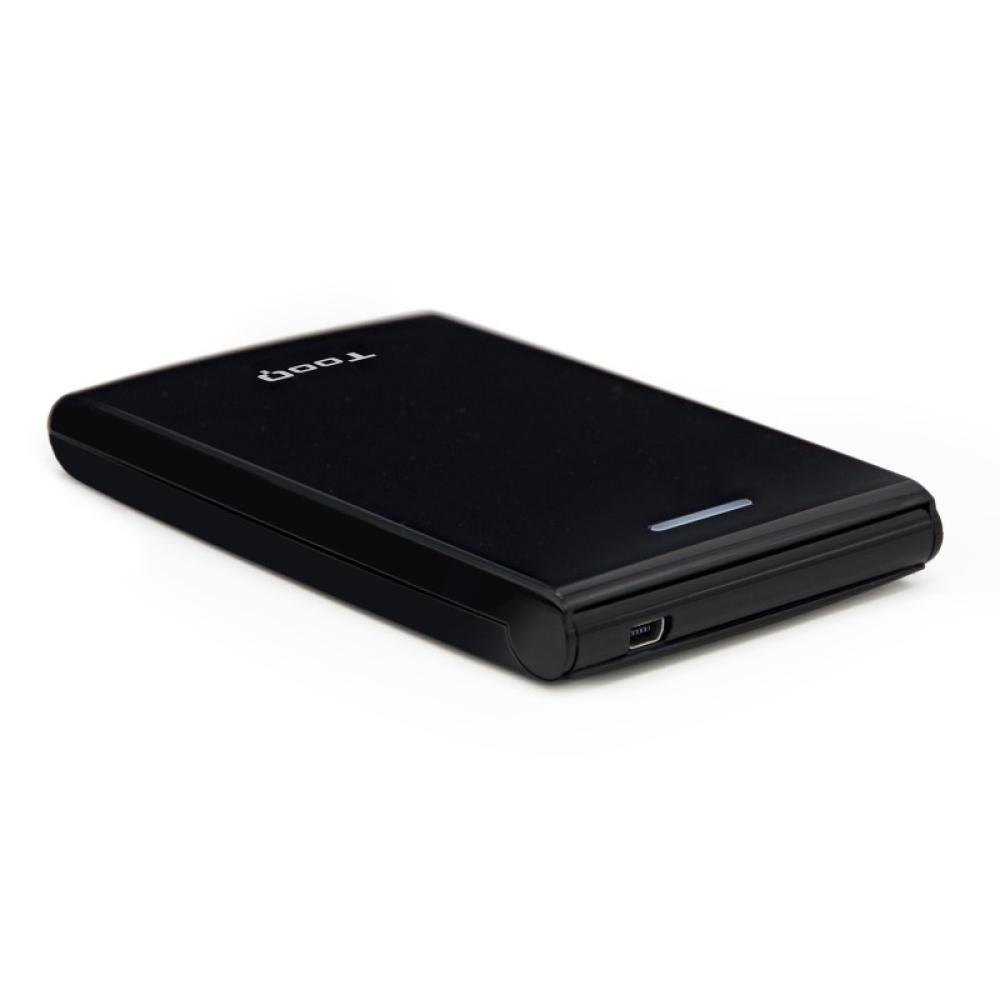 TooQ - CAJA HDD 2,5" SATA A USB 2.0/USB 3.0 NEGRA - TQE-2526B