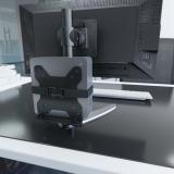 AISENS - Soporte Versátil de Instalación para Mini PC, Negro