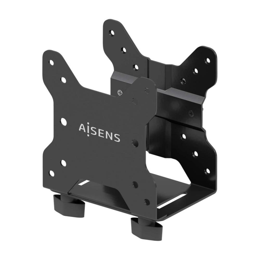 AISENS - Soporte Versátil de Instalación para Mini PC, Negro