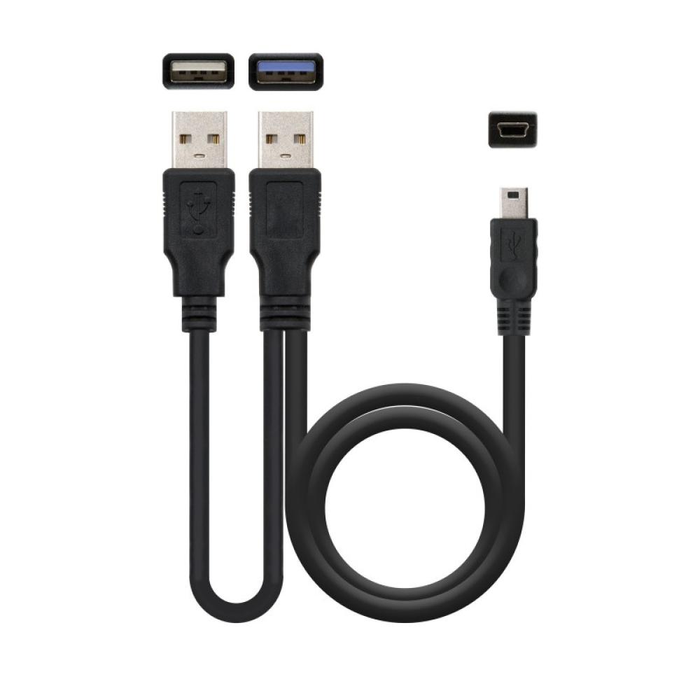 TooQ - CAJA HDD 2,5" SATA A USB 2.0/USB 3.0 NEGRA - TQE-2526B