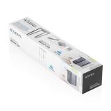 AISENS - Soporte para CPU Debajo de Escritorio con Correa, Negro