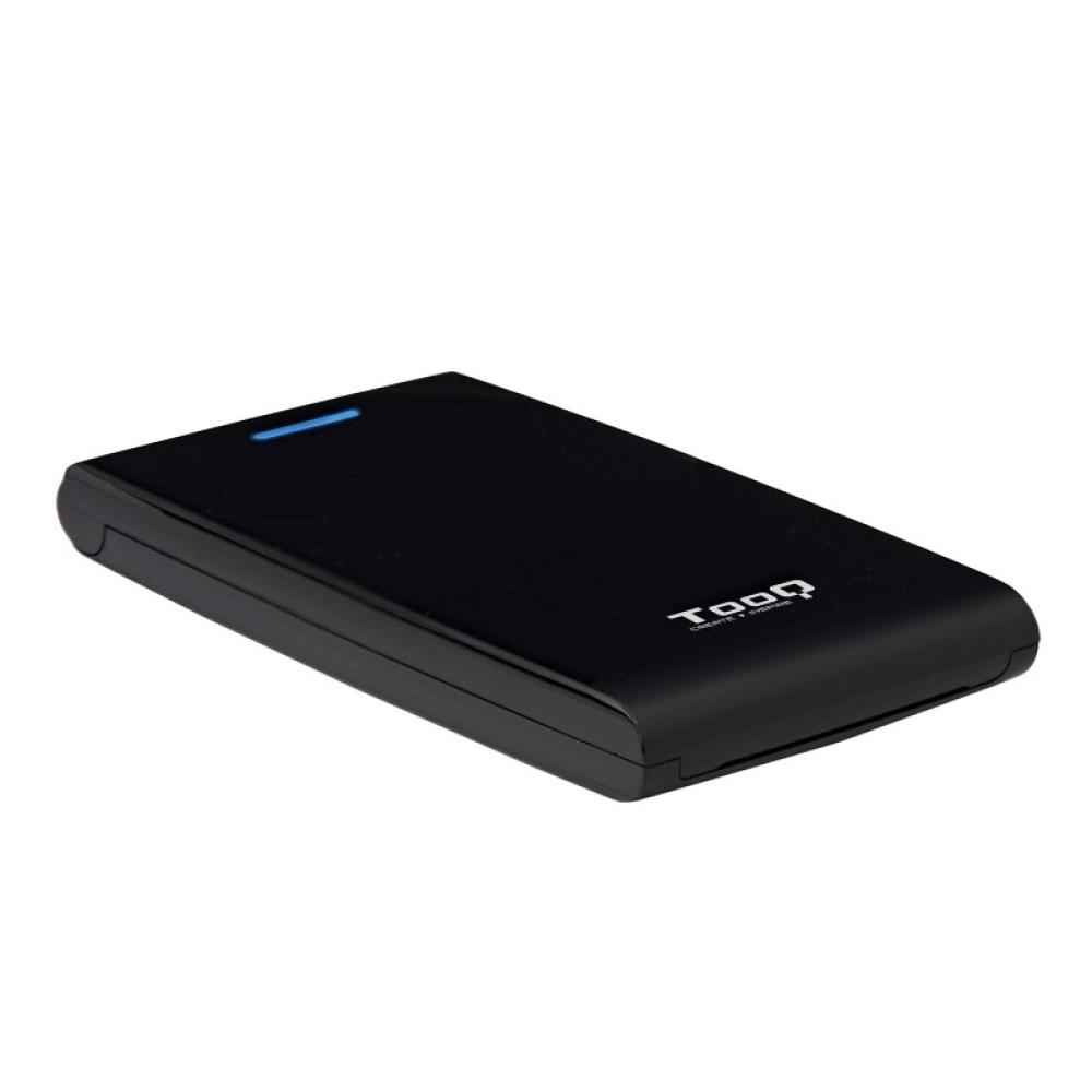 TooQ - CAJA HDD 2,5" SATA A USB 2.0/USB 3.0 NEGRA - TQE-2526B