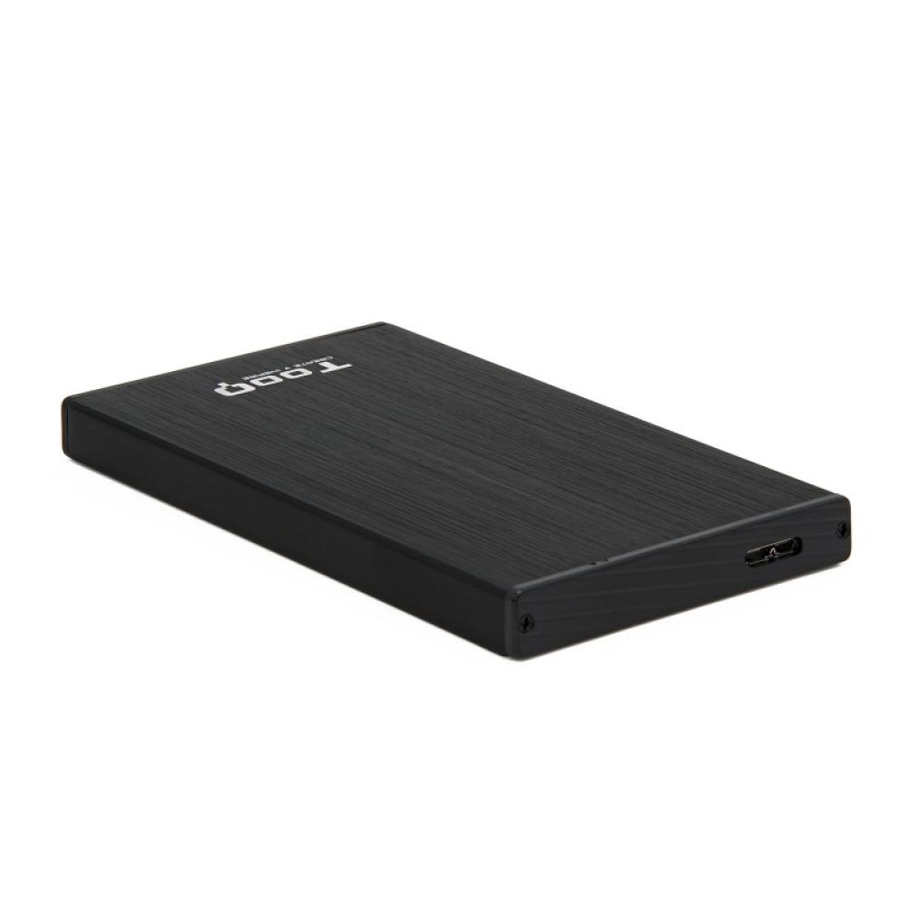 TooQ - CAJA HDD 2,5" SATA A USB 2.0/USB 3.0 NEGRA - TQE-2527B