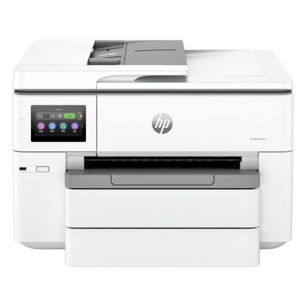 HP - OfficeJet Pro 9730e Inalámbrico All-in-One Color Impresora, Servicio Instant Ink Impresión a doble cara