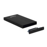 TooQ - CAJA HDD 2,5" SATA A USB 2.0/USB 3.0 NEGRA - TQE-2527B