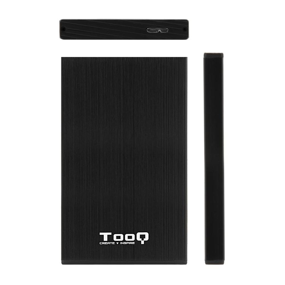 TooQ - CAJA HDD 2,5" SATA A USB 2.0/USB 3.0 NEGRA - TQE-2527B