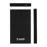 TooQ - CAJA HDD 2,5" SATA A USB 2.0/USB 3.0 NEGRA - TQE-2527B