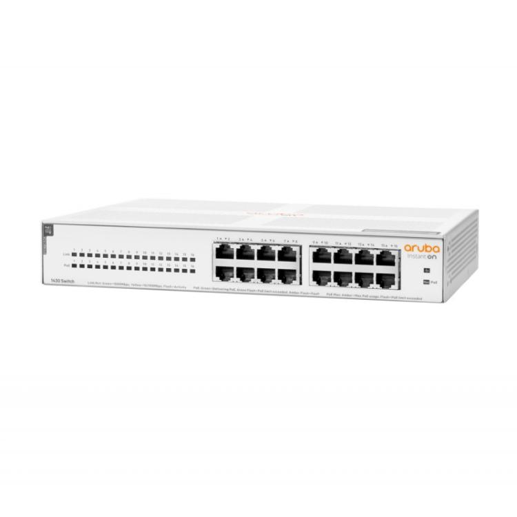 HPE - Aruba Networking Networking Instant On Switch 16p Gigabit CL4 PoE 124W 1430
