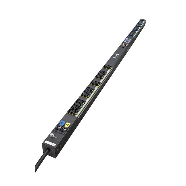 Eaton - EMAB03 unidad de distribución de energía (PDU) 16 salidas AC 0U Negro