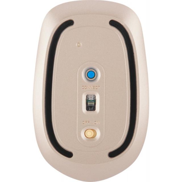 HP - Ratón Bluetooth 410 de perfil bajo y plata