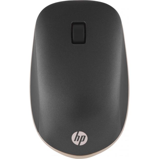 HP - Ratón Bluetooth 410 de perfil bajo y plata