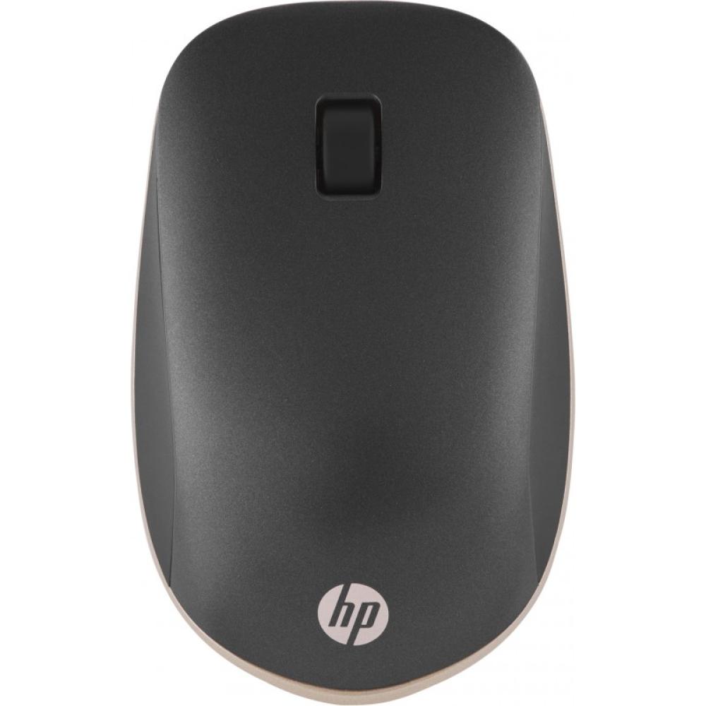 HP - Ratón Bluetooth 410 de perfil bajo y plata