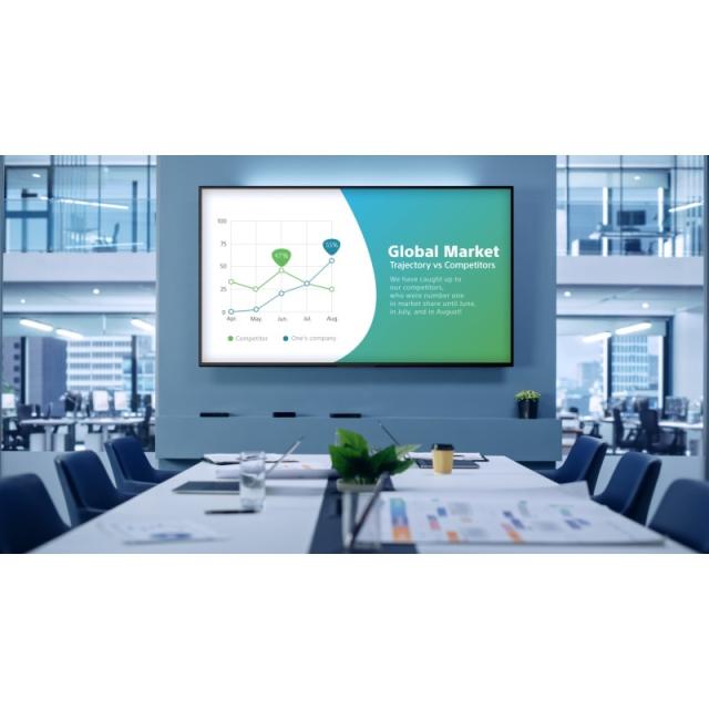 Sony - FW-50EZ20L pantalla de señalización Pantalla plana para señalización digital 127 cm (50") LED Wifi 350 cd / m² 4K Ultra H