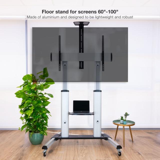 TooQ - Partenón 2,54 m (100") Plata