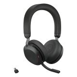 Jabra - Evolve2 75 Auriculares Inalámbrico y alámbrico Diadema Oficina/Centro de llamadas USB Tipo C Bluetooth Negro