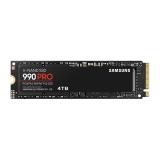Samsung - 990 PRO 4 TB M.2 PCI Express 4.0 NVMe V-NAND MLC