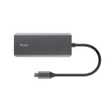 Trust - Dalyx USB Tipo C 1000 Mbit/s Plata