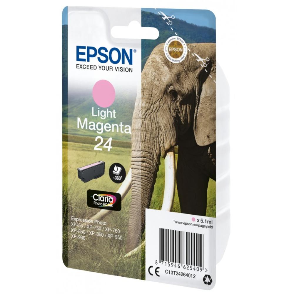 Epson - Elephant Cartucho 24 magenta claro