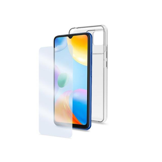 Celly - COVER Y CRISTAL XIAOMI REDMI 10C