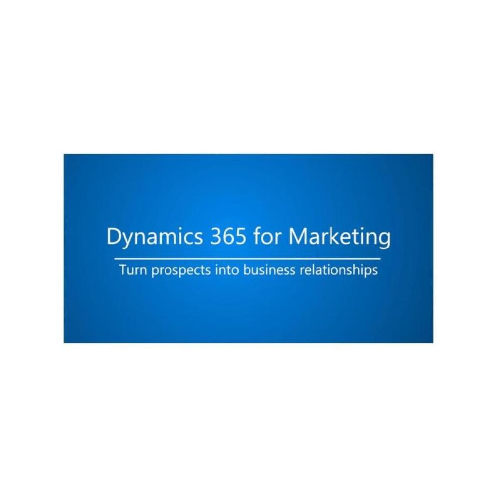 Microsoft - DYNAMICS 365 FOR MKT ATTACH STUDENT