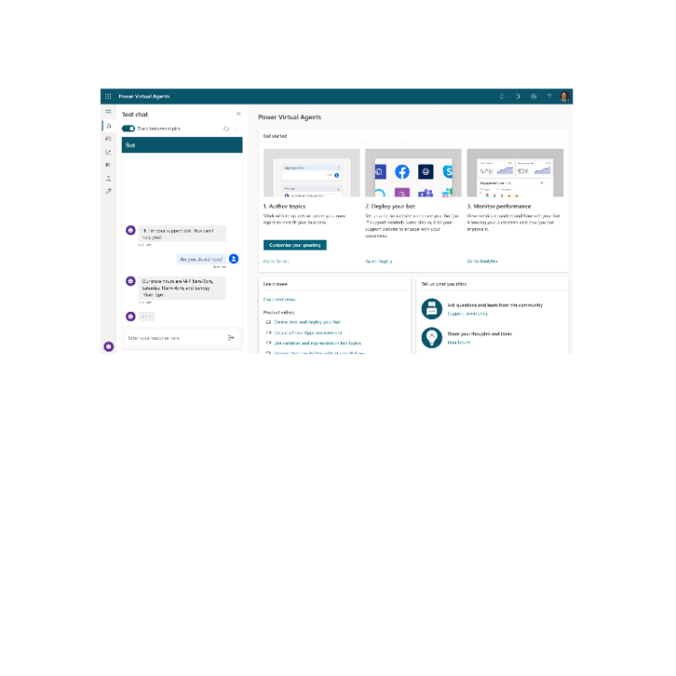 Microsoft - POWER VIRTUAL AGENT