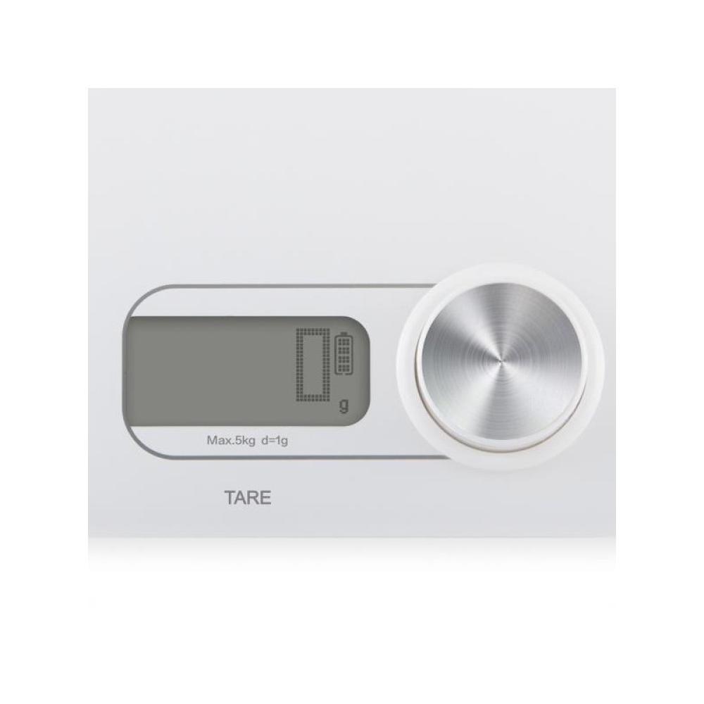 Haeger - KS-DIG.008A báscula de cocina Blanco Plaza Báscula electrónica de cocina