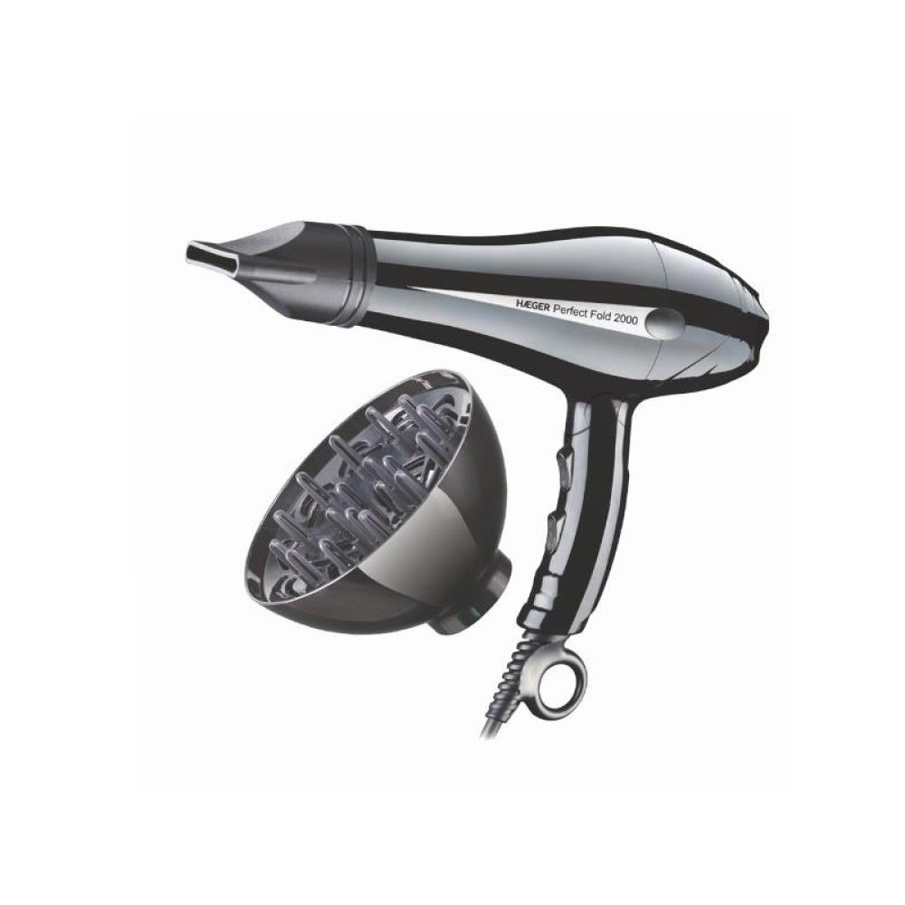 Haeger - HD-200.012A secador 2000 W Negro