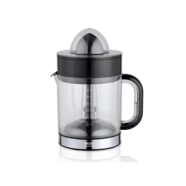 Haeger - CJ-040.004A exprimidor Licuadora centrífuga 40 W Negro