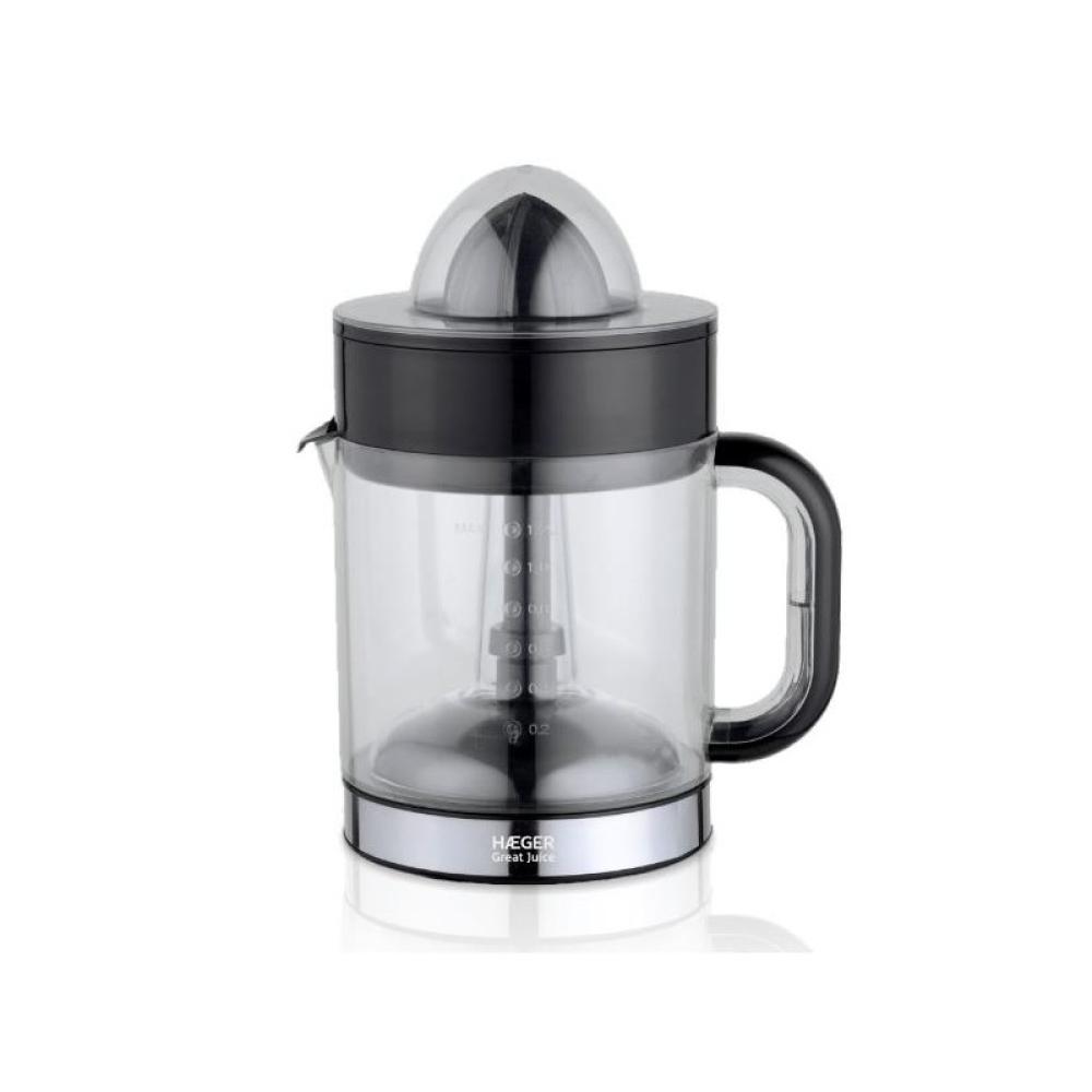 Haeger - CJ-040.004A exprimidor Licuadora centrífuga 40 W Negro