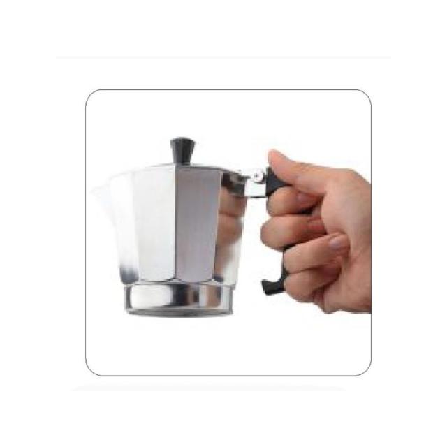 Haeger - CP-06A.007A cafetera manual Cafetera italiana Metálico