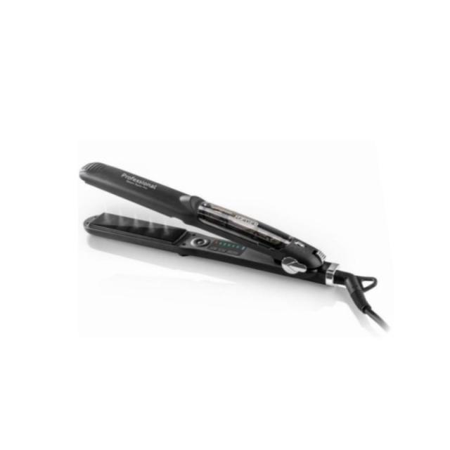 Haeger - HS-45B.007A Utensilio de peinado Plancha de pelo Vapor Negro 2,5 m