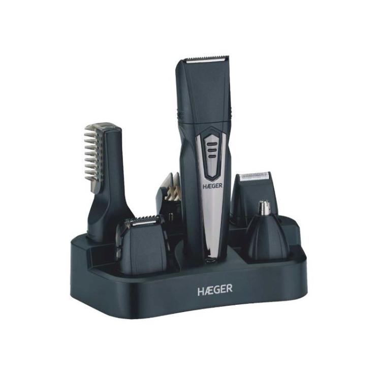 Haeger - Trimmer 5 in 1 Negro, Plata