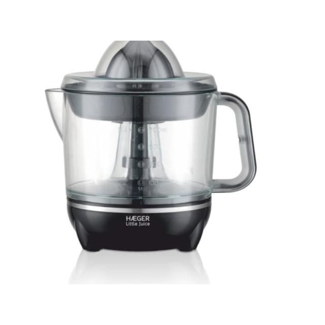 Haeger - CJ-025.006A exprimidor Licuadora centrífuga 25 W Negro