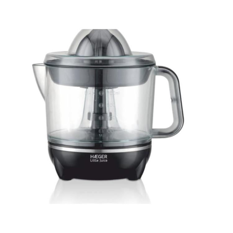 Haeger - CJ-025.006A exprimidor Licuadora centrífuga 25 W Negro