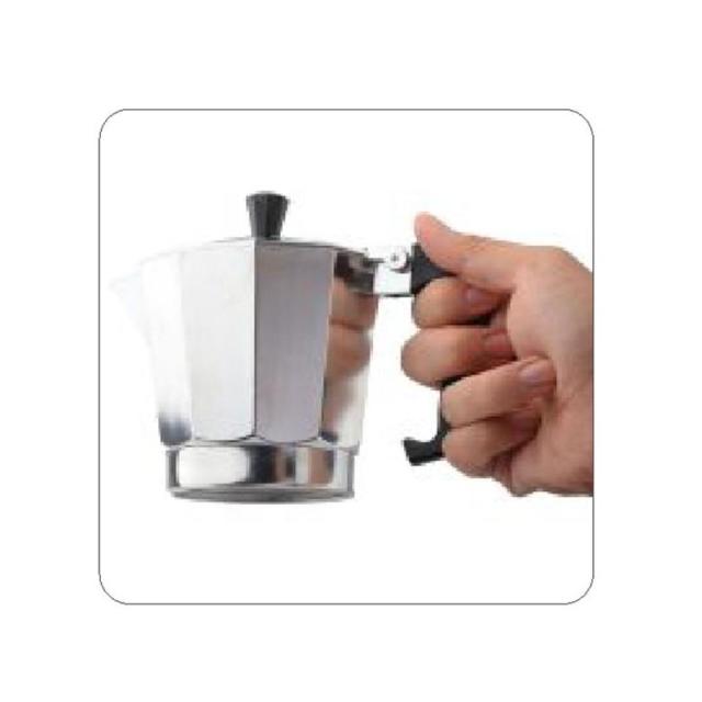 Haeger - CP-09A.008A cafetera manual Cafetera italiana Metálico