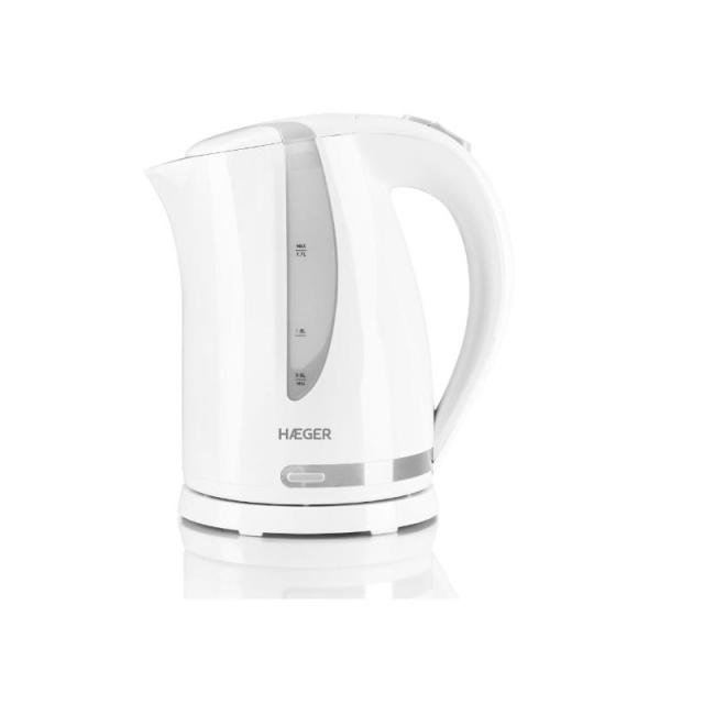 Haeger - EK-22W.022A tetera eléctrica 1,7 L 2200 W Blanco