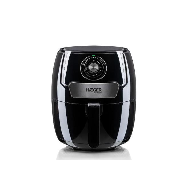 Haeger - AF-M37.002A freidora Sencillo 4,2 L 1500 W Freidora de aire caliente Negro
