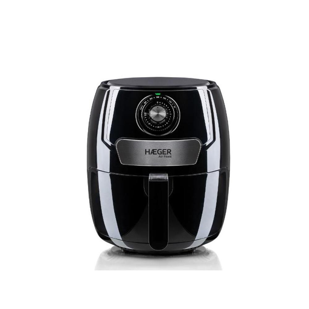 Haeger - AF-M37.002A freidora Sencillo 4,2 L 1500 W Freidora de aire caliente Negro