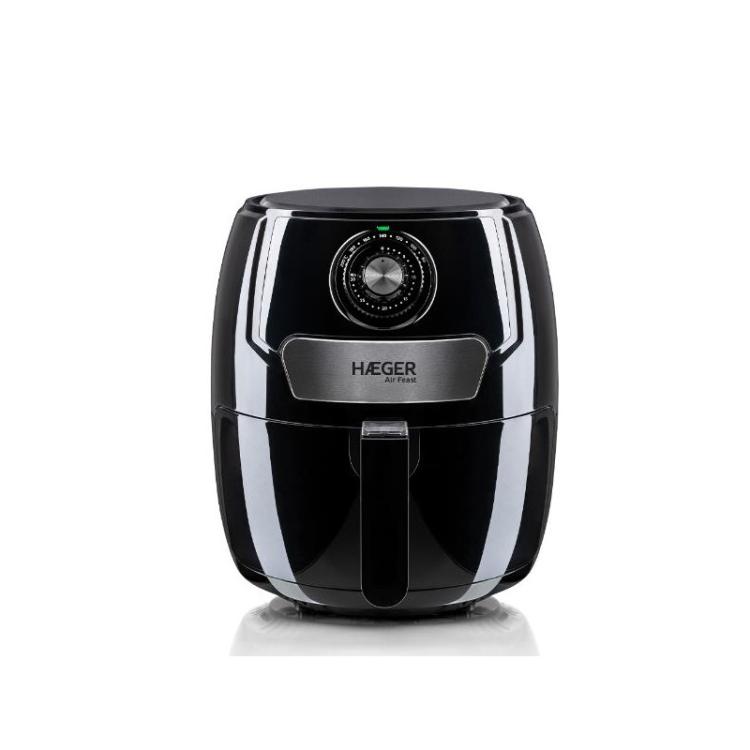 Haeger - AF-M37.002A freidora Sencillo 4,2 L 1500 W Freidora de aire caliente Negro