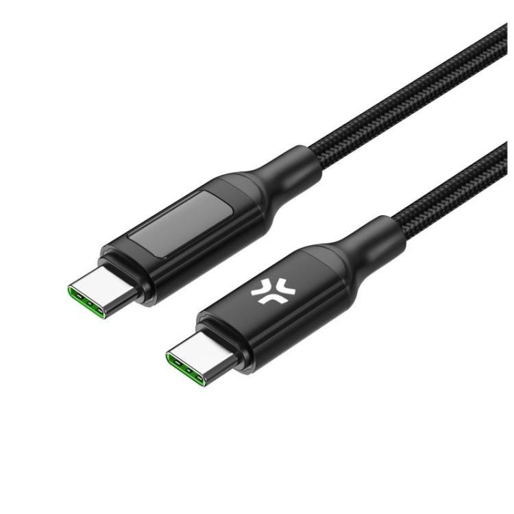 Celly - USBCUSBC100WLED cable USB 2 m USB C Negro