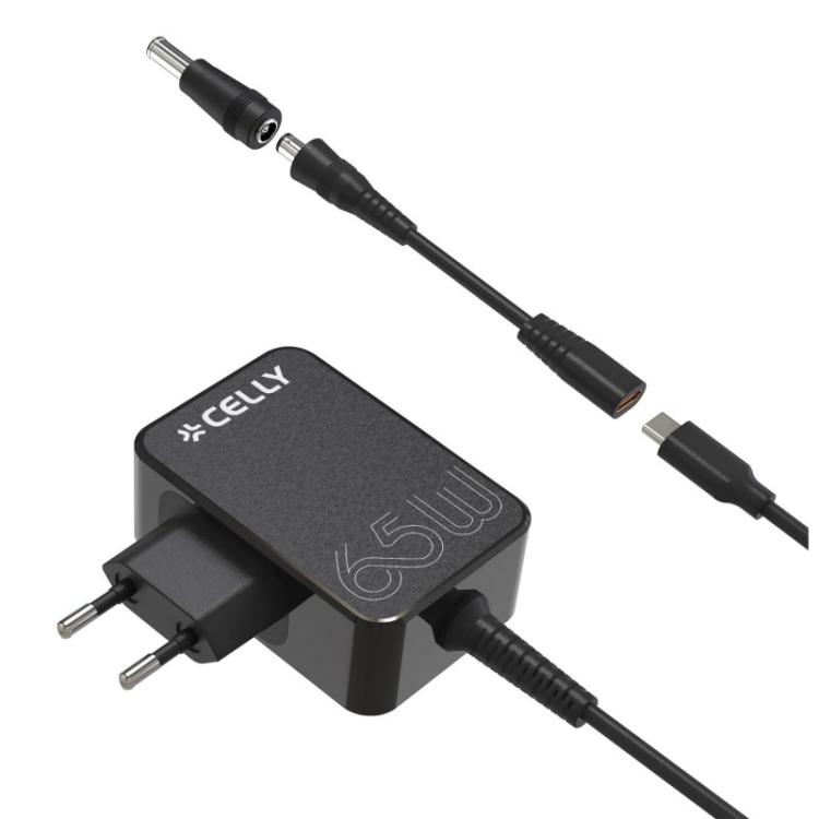Celly - TC USB-C 65W + ADAPTERS