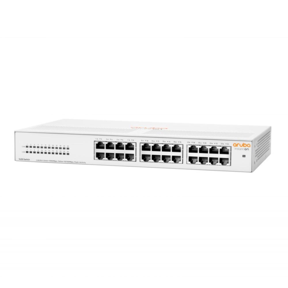 HPE - Aruba Networking Aruba Instant On 1430 24G No administrado L2 Gigabit Ethernet (10/100/1000) 1U Blanco
