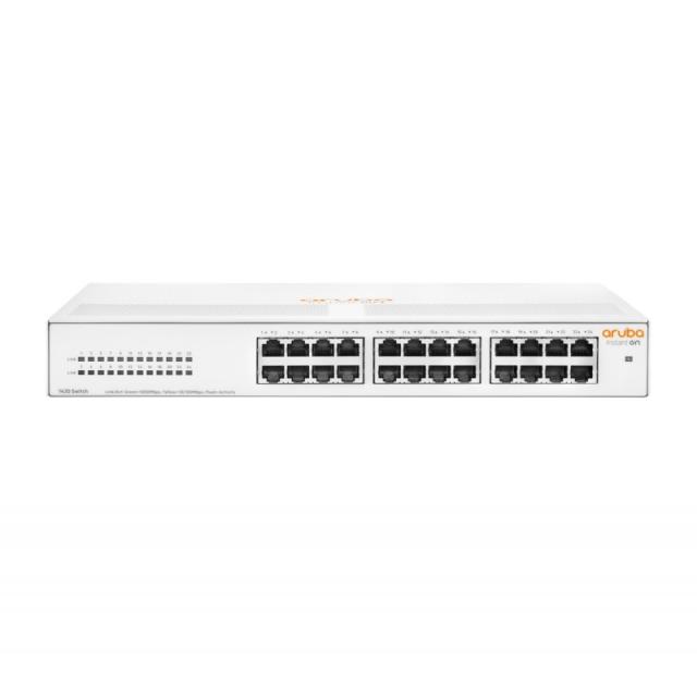 HPE - Aruba Networking Aruba Instant On 1430 24G No administrado L2 Gigabit Ethernet (10/100/1000) 1U Blanco