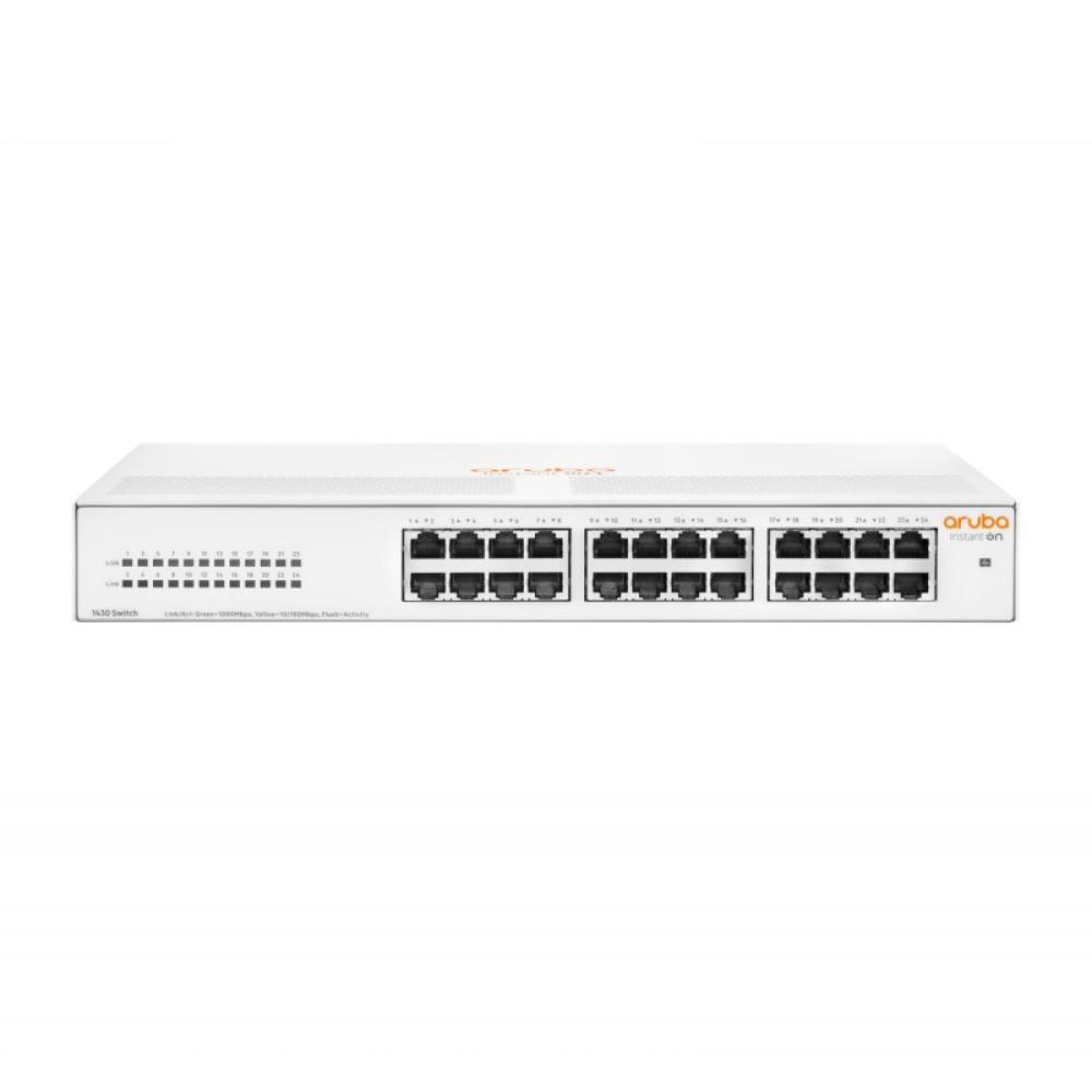 HPE - Aruba Networking Aruba Instant On 1430 24G No administrado L2 Gigabit Ethernet (10/100/1000) 1U Blanco