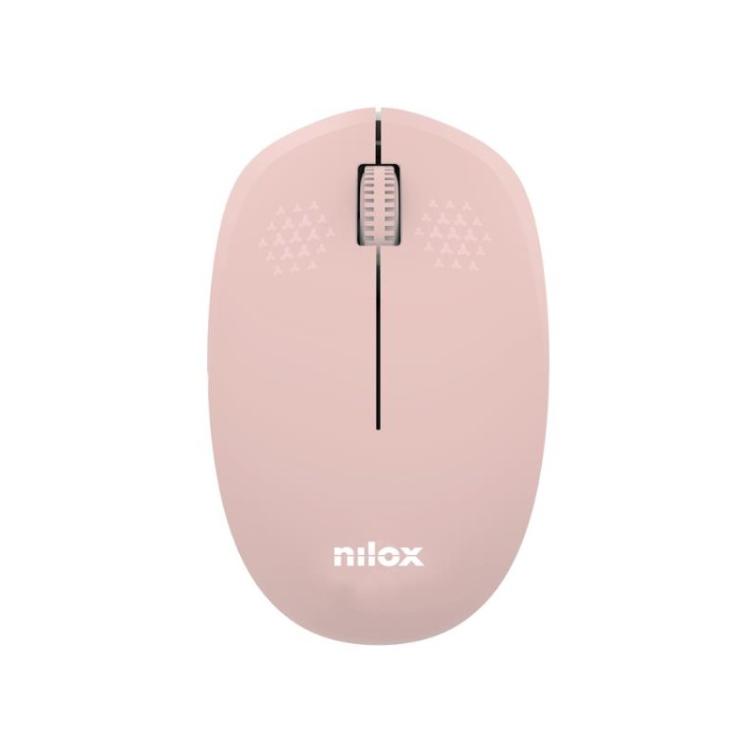 Nilox - RATÓN WIRELESS ROSA - NILOX