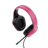 Trust - GXT 415P Zirox Auriculares Alámbrico Diadema Juego Rosa