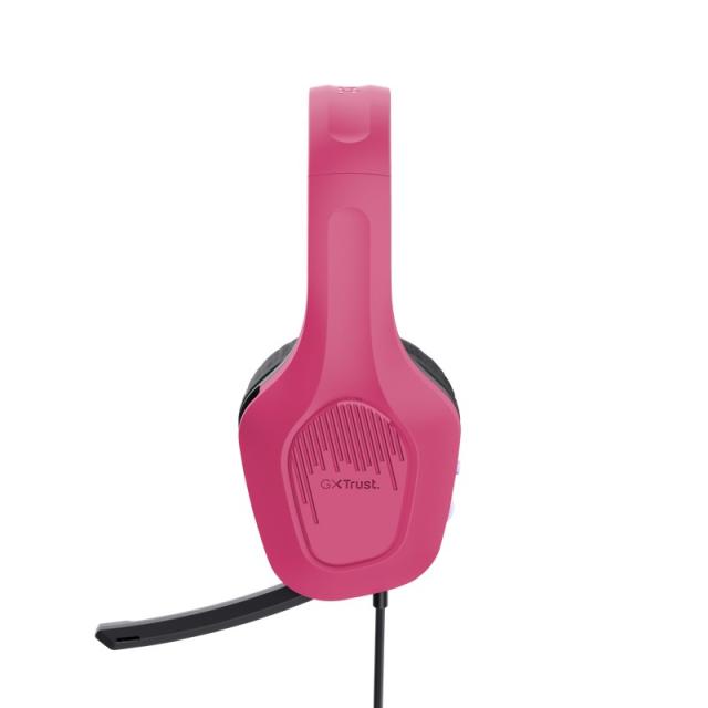 Trust - GXT 415P Zirox Auriculares Alámbrico Diadema Juego Rosa