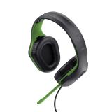 Trust - GXT 415X ZIROX Auriculares Alámbrico Diadema Juego Negro, Verde