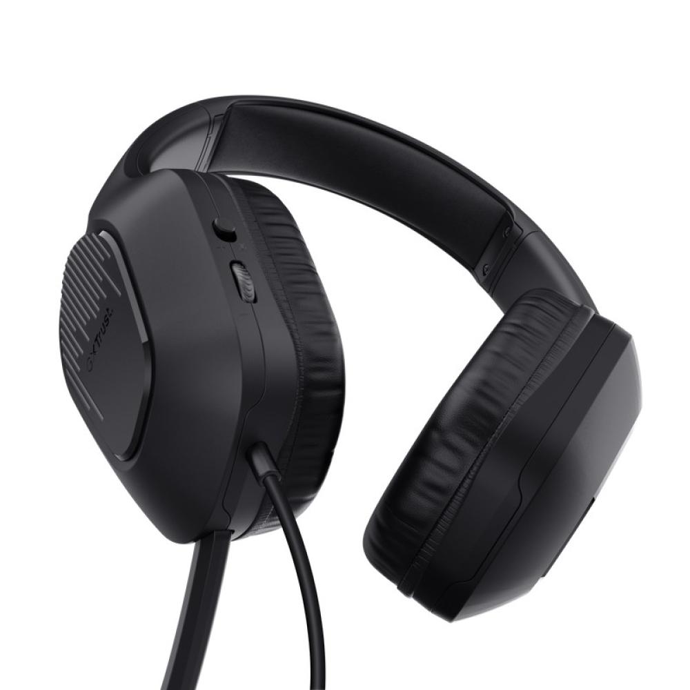 Trust - GXT 415 Zirox Auriculares Alámbrico Diadema Juego Negro